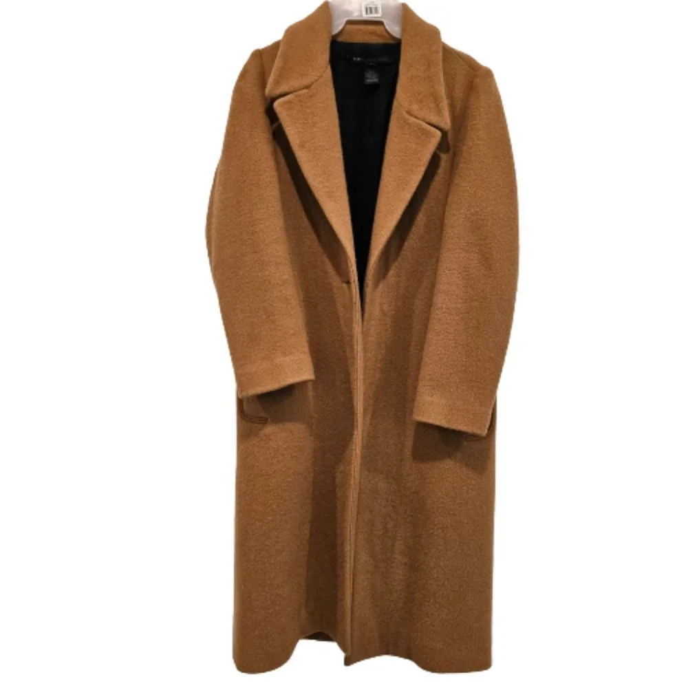 Marc by Marc Jacobs Camel Colored Wool & Angora/Rabbit Hair Classic Coat size S - Picture 2 of 16